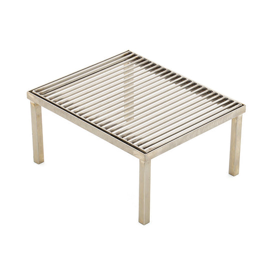 Raised stool with straight bars